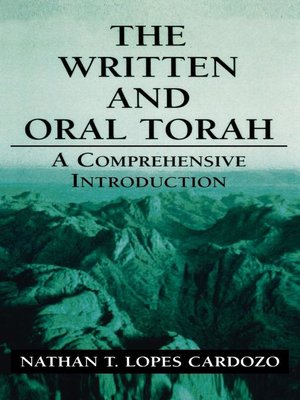 cover image of The Written and Oral Torah